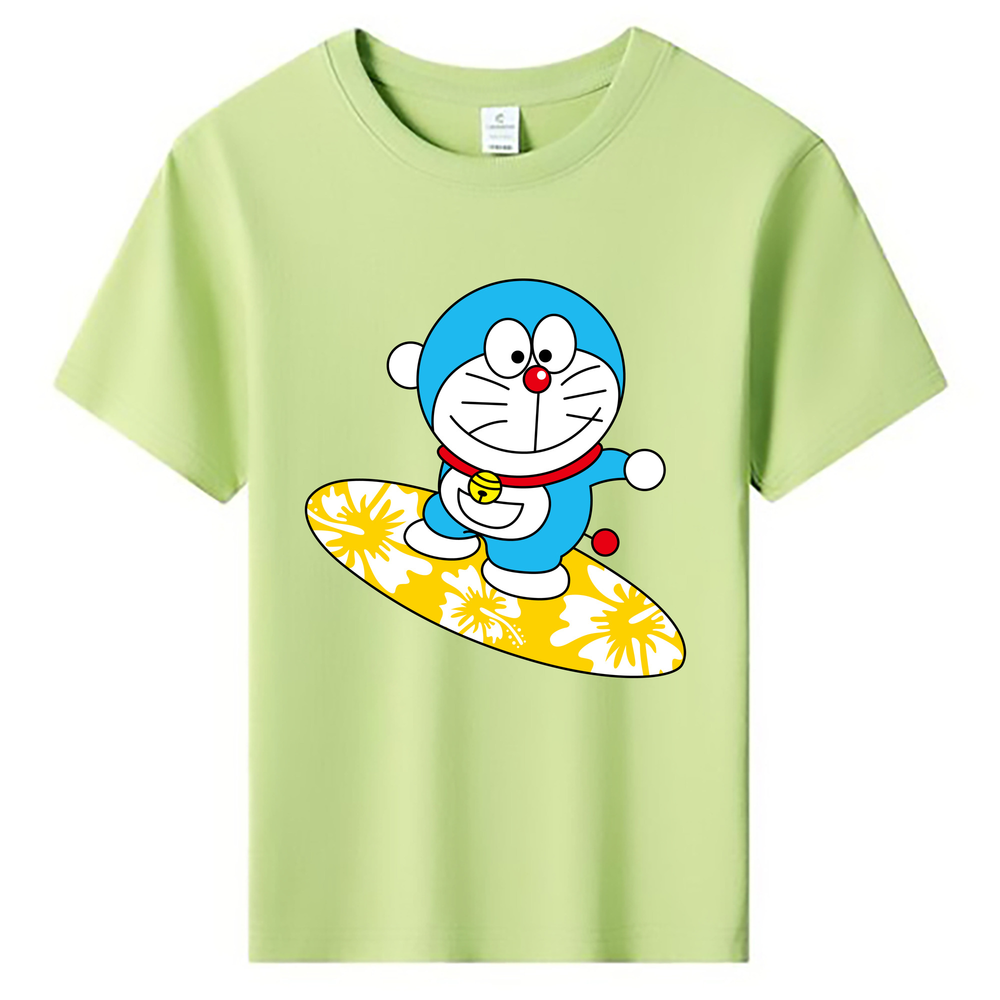 （画像用） ドラえもん Doraemon 綿100％キッズTシャツ（フロントプリント）